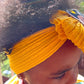 Soft Nylon Princess Charm Baby/Toddler Headband - Yellow