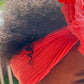 Soft Nylon Princess Charm Baby/Toddler Headband - Orange