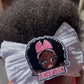Soft Nylon Princess Charm Baby/Toddler Headband - White