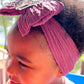 Soft Nylon Princess Charm Baby/Toddler Headband - Purple