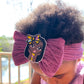 Soft Nylon Princess Charm Baby/Toddler Headband - Purple