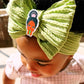 Soft Nylon Princess Charm Baby/Toddler Headband - Green